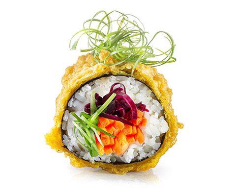 Tempura Rainbow Roll